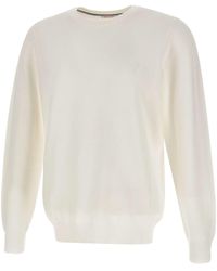 Sun 68 - Round Vintage Cotton Sweater - Lyst