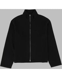 Our Legacy - Zip-Up Sweatshirt Shrunken Organic Cotton Sweatshirts - Lyst