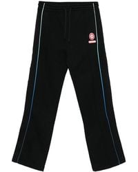 CASABLANCA - Loopback Gradient Piping Open Hem Jogger - Lyst