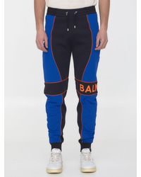 Balmain - Track Pants With Logo - Lyst