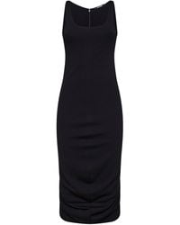 Jacquemus - The Regata Draped-Effect Midi Dress - Lyst