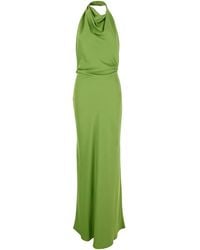 Jonathan Simkhai - Reannon' Halterneck Long Dress - Lyst