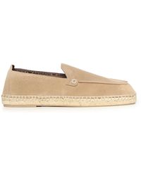 Emporio Armani - Flat Shoes Calfskin - Lyst