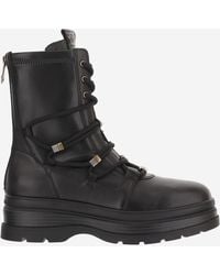 Pinko - Lace-Up Boots - Lyst