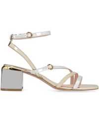 Pinko - Patent Leather Sandals - Lyst