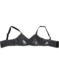 Dolce & Gabbana - Silk Stretch Balconcino Bra Underwear 01+Polyester Film Fiber+Se Clothing - Lyst