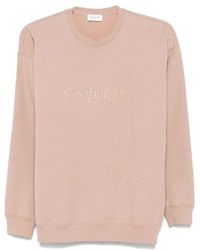 Saint Laurent - Classic Cotton Sweatshirt For - Lyst
