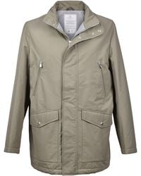 Brunello Cucinelli - Medium Cotton Nylon Jacket Clothing - Lyst