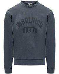 Woolrich - Garment Logo Sweatshirt - Lyst