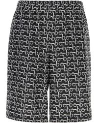 Burberry - Luxurious Mulberry Silk Shorts - Lyst