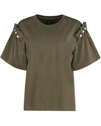 Mother Of Pearl Amber Crew-neck T-shirt - Green