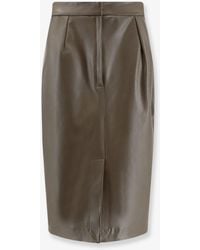 Stella McCartney - Alter Mat Midi Skirt - Lyst