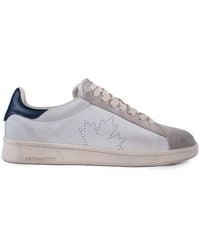 DSquared² - Dirty Maple Leaf Boxer Leather Sneakers - Lyst