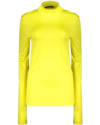 Cedric Charlier - Viscose Blend Top - Lyst