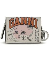 Ganni - Kitty Card Holder - Lyst