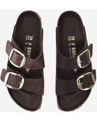 Birkenstock - Sandals Arizona Big Buckle Leather And Cork - Lyst