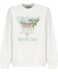 Casablancabrand - Tennis Club Sweatshirt - Lyst