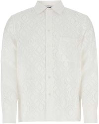 Koche - Embroidered Viscose Blend Shirt - Lyst