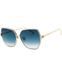Chopard - Sunglasses Butterfly Full Rim, Pale Frame And Gradient Lens Schl28M08Fe - Lyst