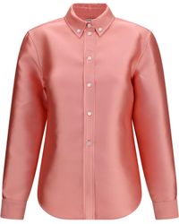 Calvin Klein - Sophie Shirt Polyester; Silk - Lyst