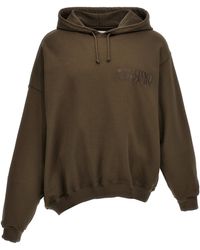Magliano - Twisted Hoodie Cotton Sweatshirt - Lyst