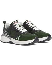 DSquared² - Dash Logo Lace-Up Sneakers - Lyst