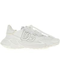 Dolce & Gabbana - Day Faster Low-Top Nylon And Leather Sneakers - Lyst
