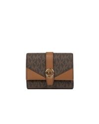 Michael Kors - Wallet Coated Canvas Bags - Lyst
