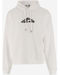 DSquared² - Cotton Blend Hoddie With Logo - Lyst