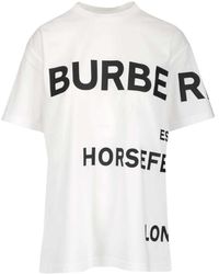 Burberry - Horseferry Print T-shirt - Lyst