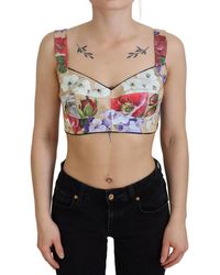 Dolce & Gabbana - Sleeveless Tops - Lyst