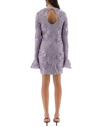 ROTATE BIRGER CHRISTENSEN - Rotate Birger Christensen 3D Mesh Mini Dress - Lyst
