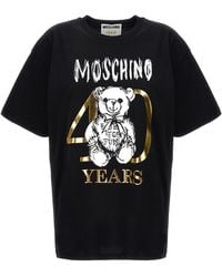 Moschino - 'Teddy 40 Years Of Love' T-Shirt - Lyst