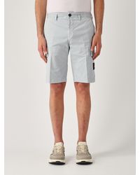 Stone Island - Bermuda Slim Shorts - Lyst