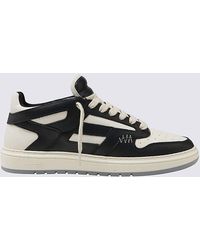 Represent - White-black Leather Reptor Low Sneakers - Lyst
