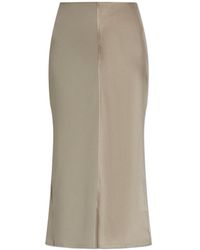Ami Paris - Skirt With Stitching - Lyst