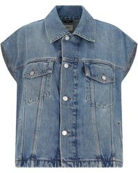 Haikure - Gail Denim Vest - Lyst
