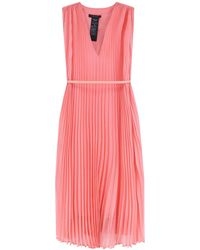 Max Mara - Mxecapsula Long Dress With Belt - Lyst