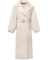 Jacquemus - Le Trench Trapezi Cotton Gabardine Trench Coat - Lyst