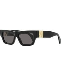 Palm Angels - Magnolia Rectangular Sunglasses Peri10J 1007- 53Mm Plastic (Acetate) - Lyst