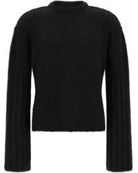Rick Owens - Cashmere-Silk Blend With Megarib Sleeves Sweater - Lyst
