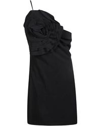 Blumarine - Large Flower Detail Sleeveless Dress - Lyst
