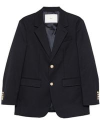 DUNST - Wool Blend Single-Breasted Blazer - Lyst