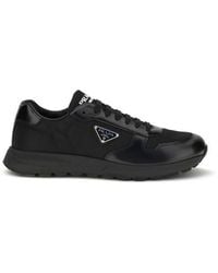 Prada - Recycled Polyamide Athletic Sneakers - Lyst