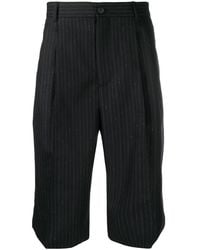 Ferragamo - Striped Tailored Shorts - Lyst