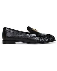 Fendi - Nappa Leather Baguette Loafers - Lyst