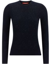 Max Mara - Marabu Sweater Silk Sweater, Cardigans - Lyst
