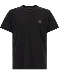Stone Island - 'Badge Ghost' T-Shirt - Lyst