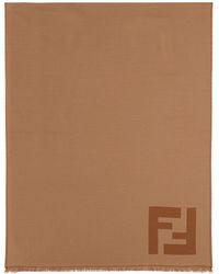 Fendi - Fendi Virgin Wool Scarf - Lyst
