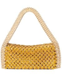 Benedetta Bruzziches - Shoulder Bag Rachele La Grande Brass; Crystals - Lyst